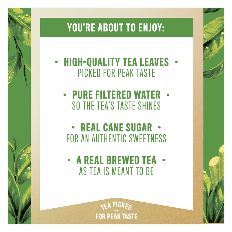Gold Peak Sweetened Green Tea Bottle, 18.5 fl oz
