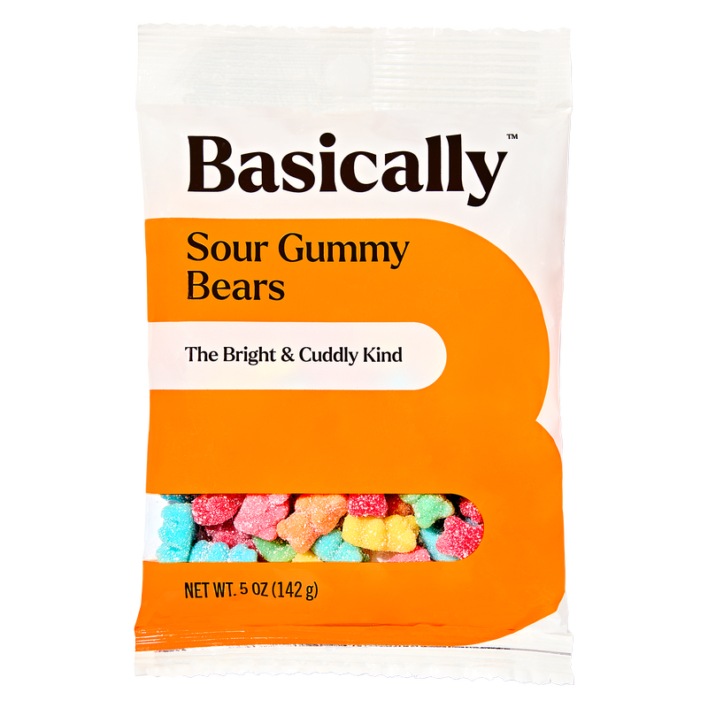 Basically Sour Gummy Bears 5oz