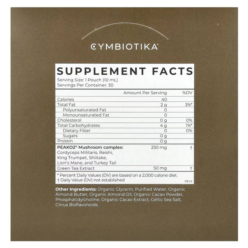 Cymbiotika Longevity Mushrooms Box, 30ct