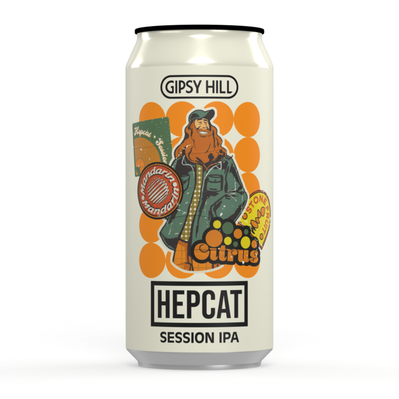 Gipsy Hill Hepcat Session IPA, 440ml