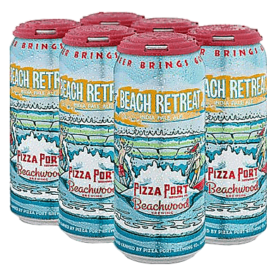 Pizza Port Brewing Buddies Series - Beach Retreat IPA 6pk 16oz Can