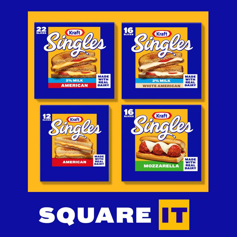 Kraft Singles American Cheese Slices - 12ct/8oz