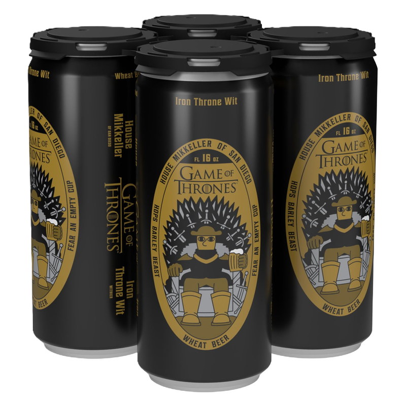 Mikkeller San Diego Game Of Thrones Iron Throne Wit (4PKC 16 OZ)