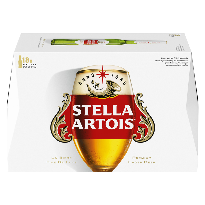 Stella Artois 18pk 11.2oz Btl