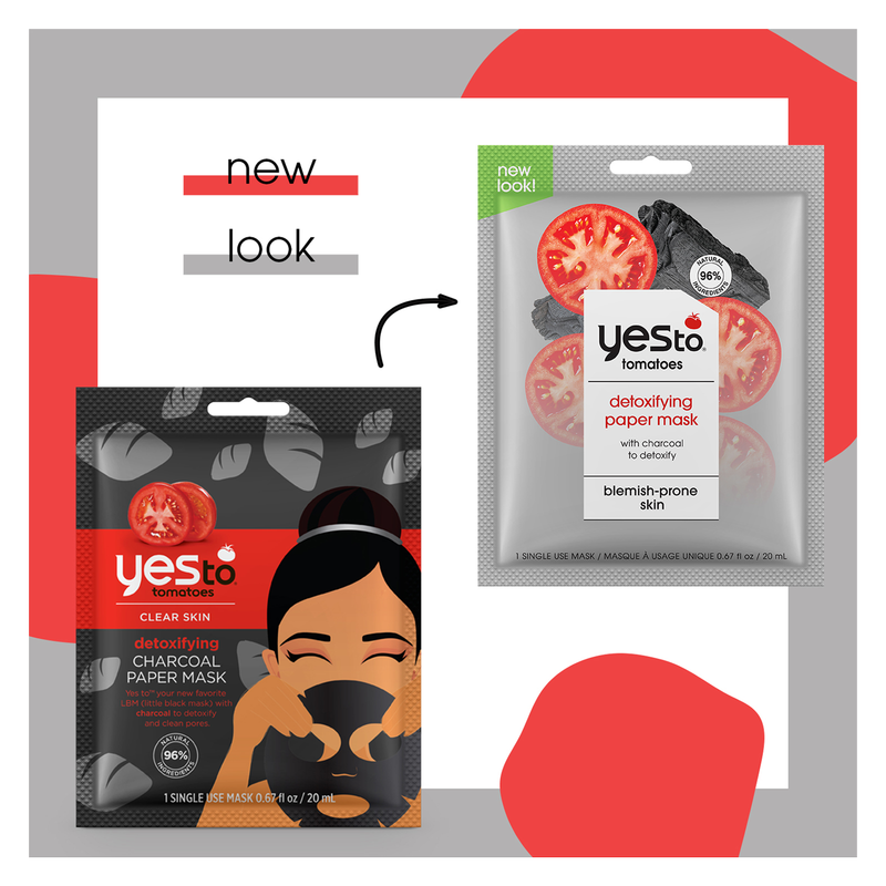 Yes To Tomatoes Detoxifying Paper Mask 1ct