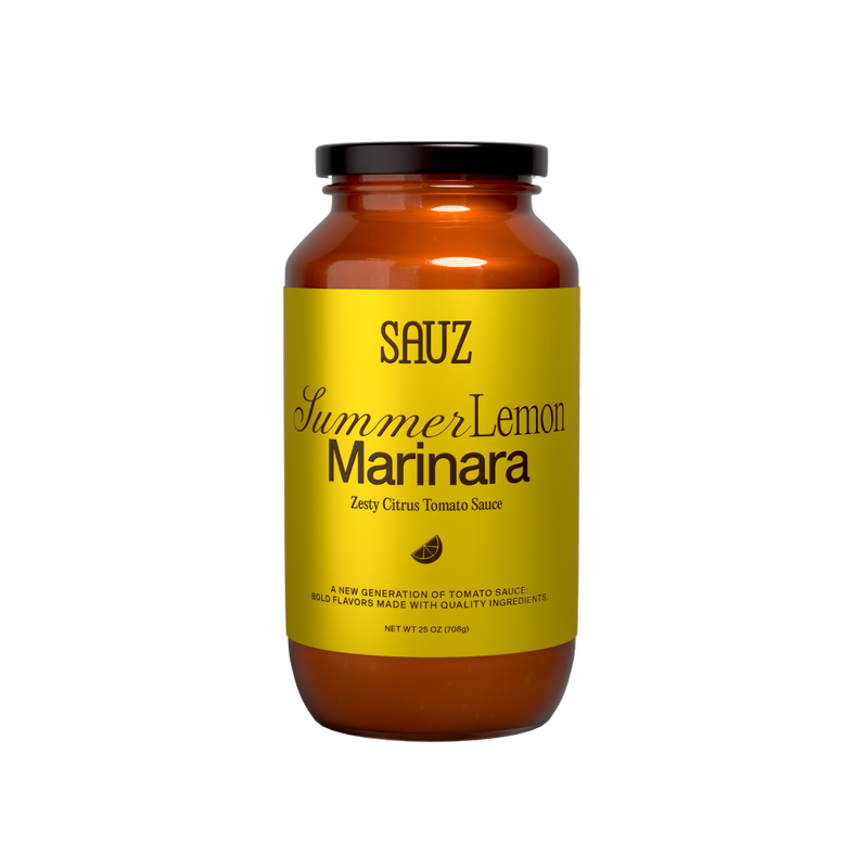 Sauz Summer Lemon Marinara Pasta Sauce, 25oz. 