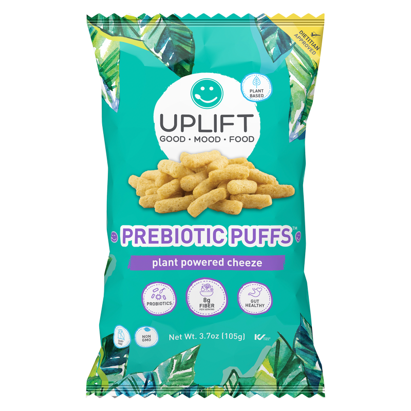 Uplift Foods Prebiotic Plant Powered Cheese Puffs 3.7oz