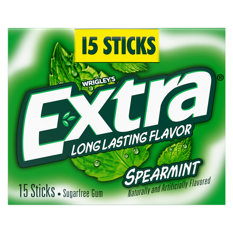 Extra Spearmint Gum 15ct