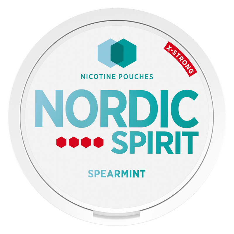Nordic Spirit Spearmint Extra Strong Nicotine Pouches (11mg), 20pcs