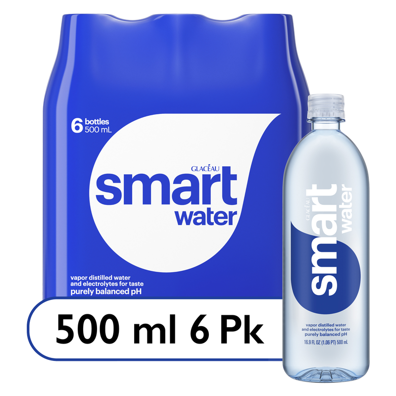 Smartwater 16.9oz 6pk Bottle
