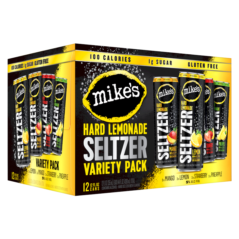 Mike's Hard Lemonade Seltzer Variety 12pk 12oz Can