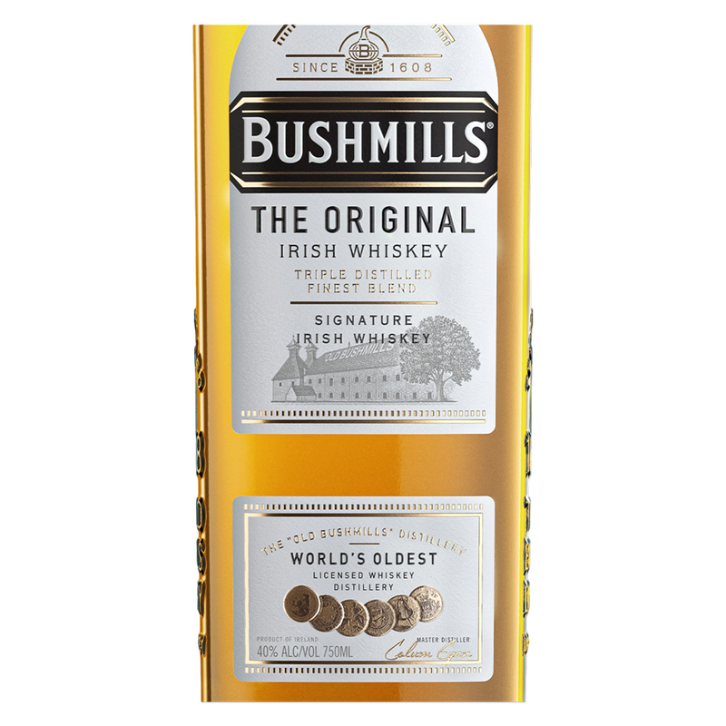 Bushmills Original Whiskey 750ml (80 Proof)