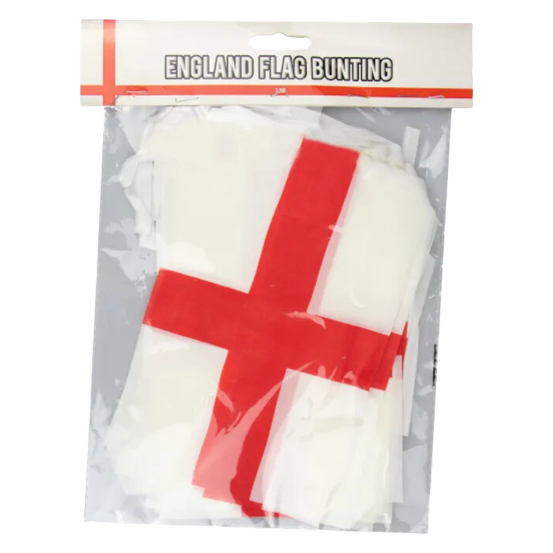 England Flag Bunting, 1pcs