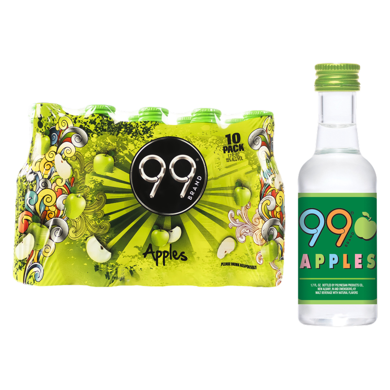 99 Apples Malt 50ml 10pk (30 proof)