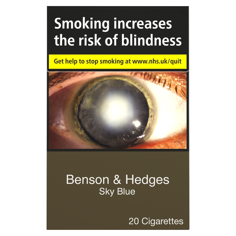 Benson & Hedges Sky Blue Cigarettes, 20pcs
