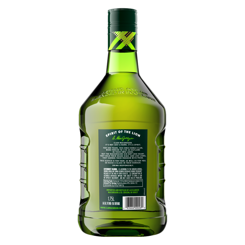 Clan MacGregor Scotch Whisky 1.75L
