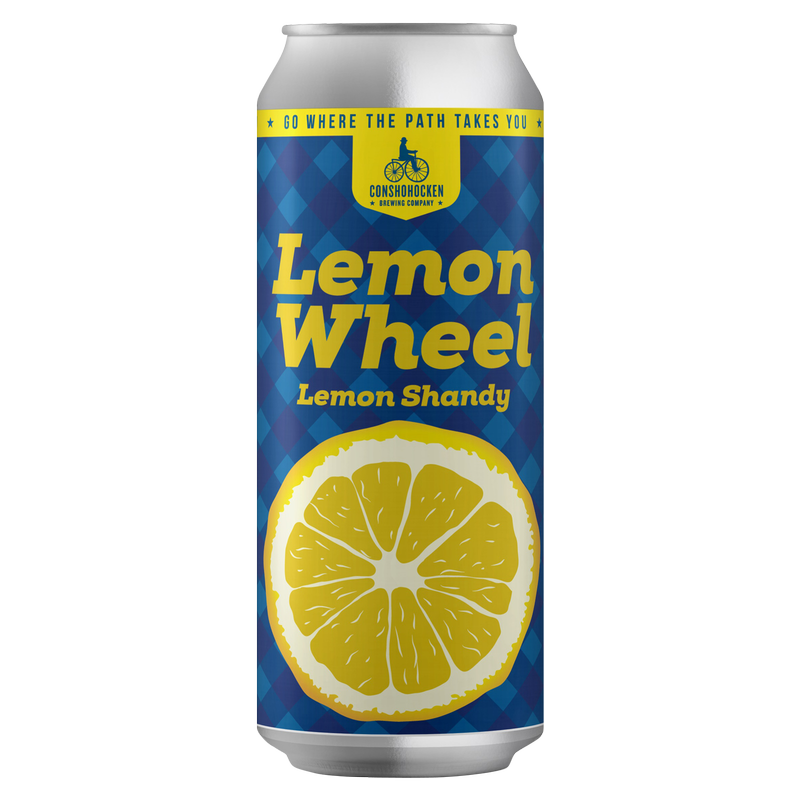 Conshohocken Lemon Wheel Lemon Shandy 4pk 16oz Can 5% ABV