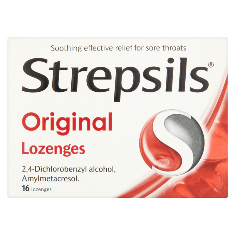 Strepsils Original Lozenges, 16pcs