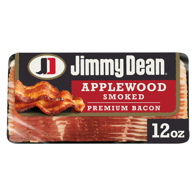 Jimmy Dean Premium Applewood Smoked Bacon, 12 oz