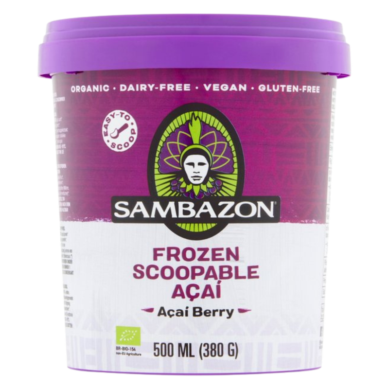 Sambazon Organic Scoopable Acai - Frozen, 500ml
