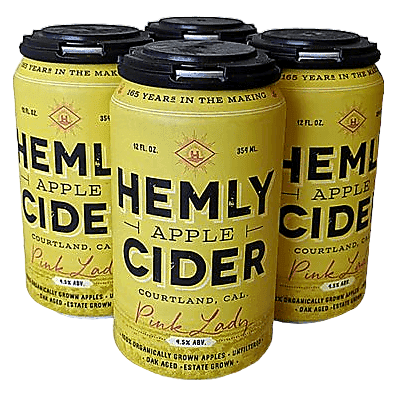 Hemly Cider Pink Lady 4pk 12oz Can
