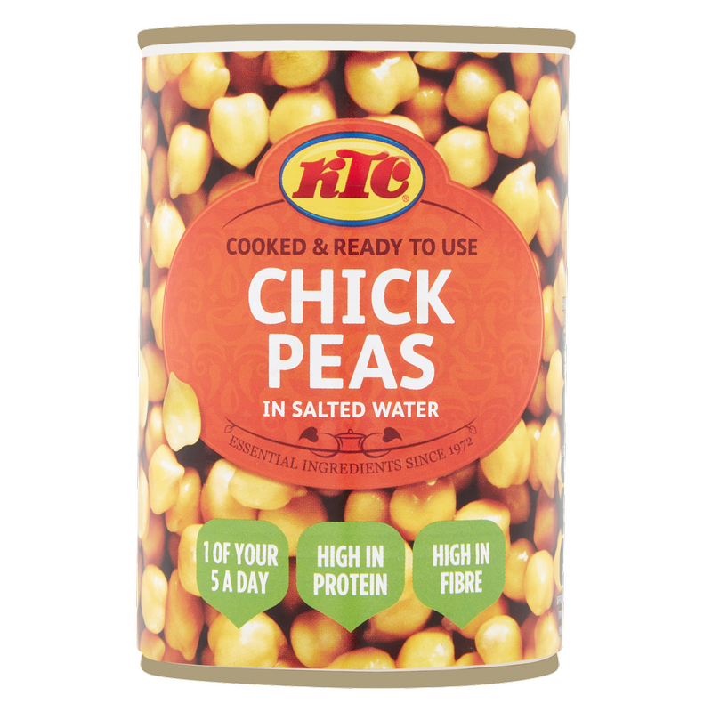 KTC Chick Peas in Salted Water, 400g