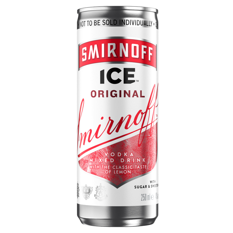 Smirnoff Ice, 4 x 250ml
