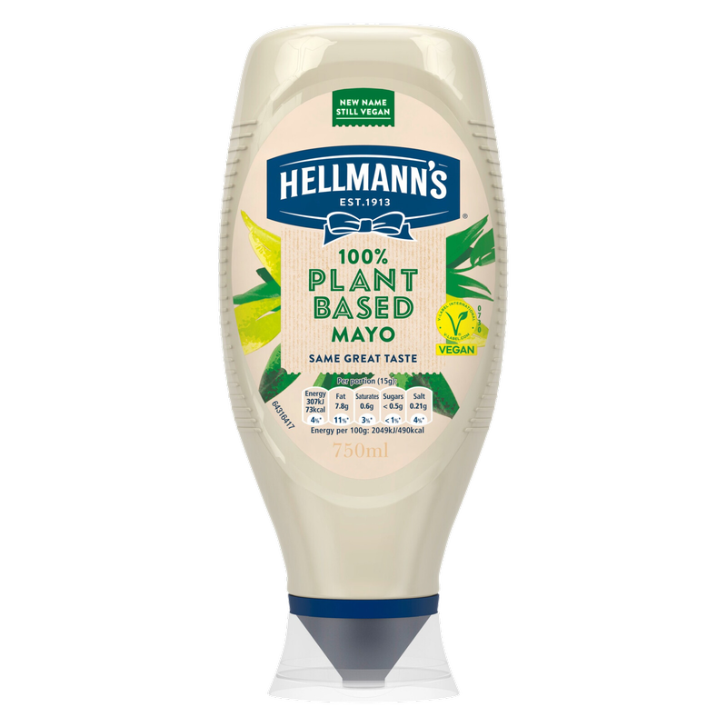 Hellmann's Plant Based Mayo, 750ml