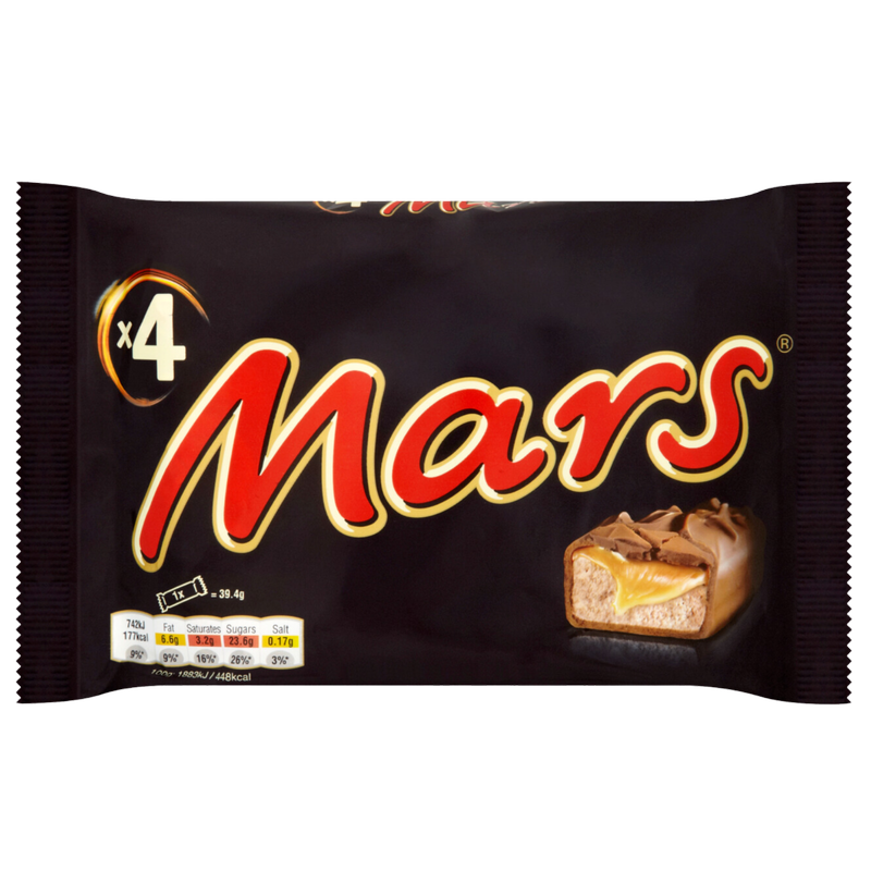 Mars Bar, 4 x 39.4g