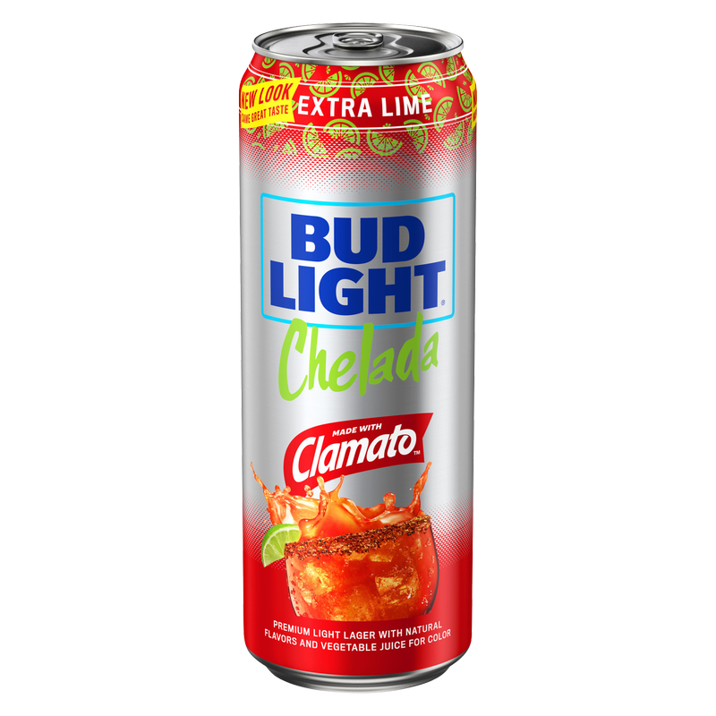 Bud Light Chelada Extra Lime Single 25oz Can 4.2% ABV