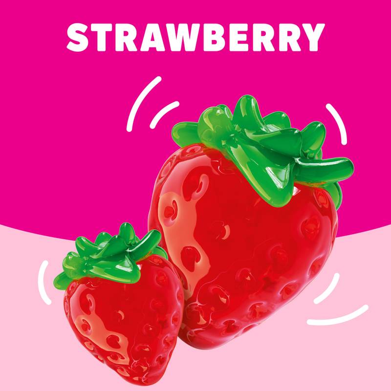 Jell-O Original Strawberry Snack Cups - 4ct