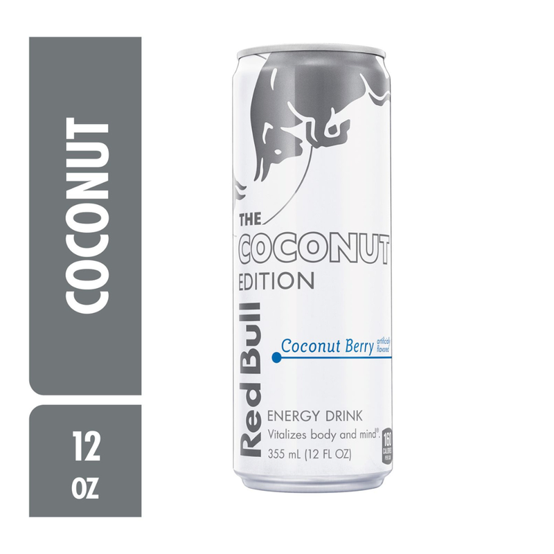 Red Bull Energy Drink Coconut Edition Coconut Berry 12oz Can