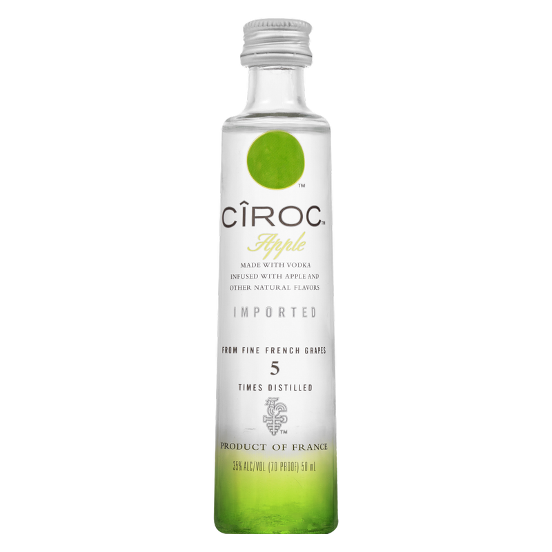 Ciroc Apple Vodka 50ml (70 Proof)