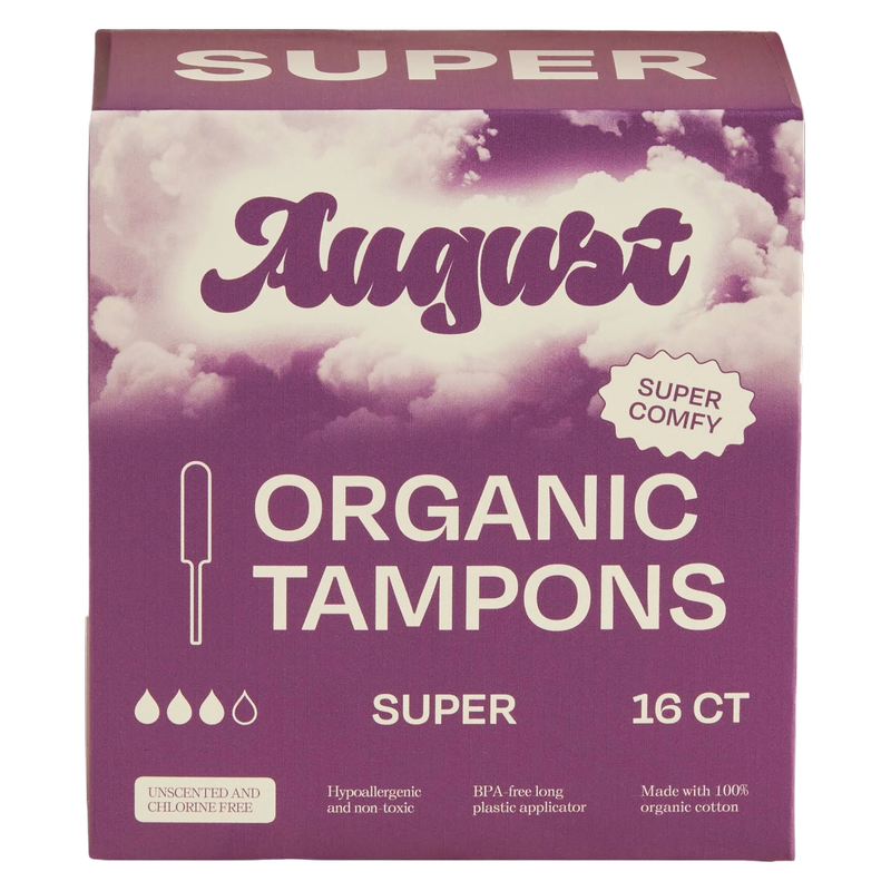 August Super Tampons, 16ct