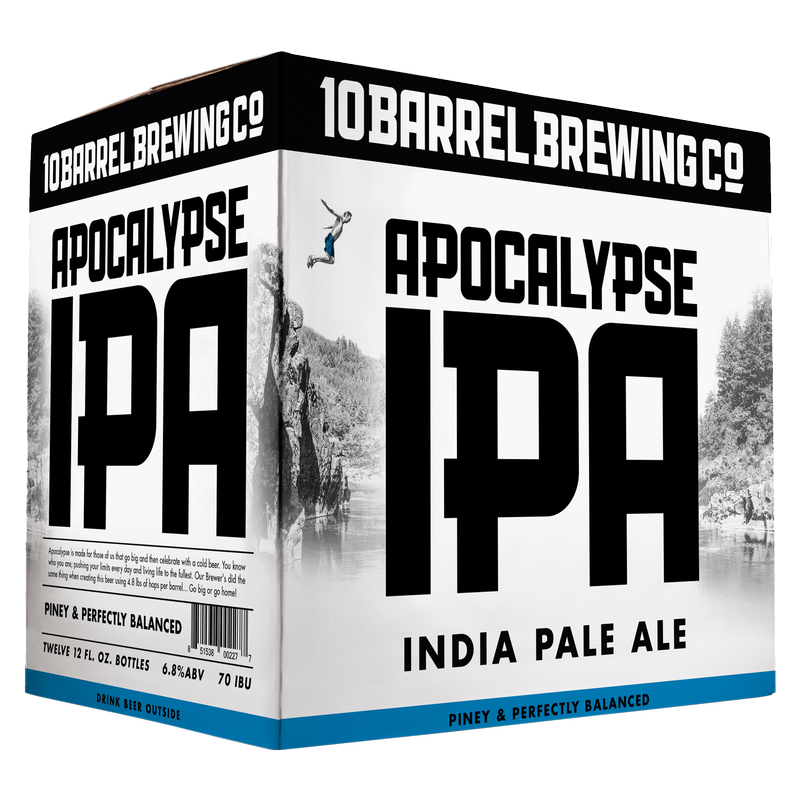10 Barrel Apocalypse IPA 12pk 12oz Btl 6.8% ABV