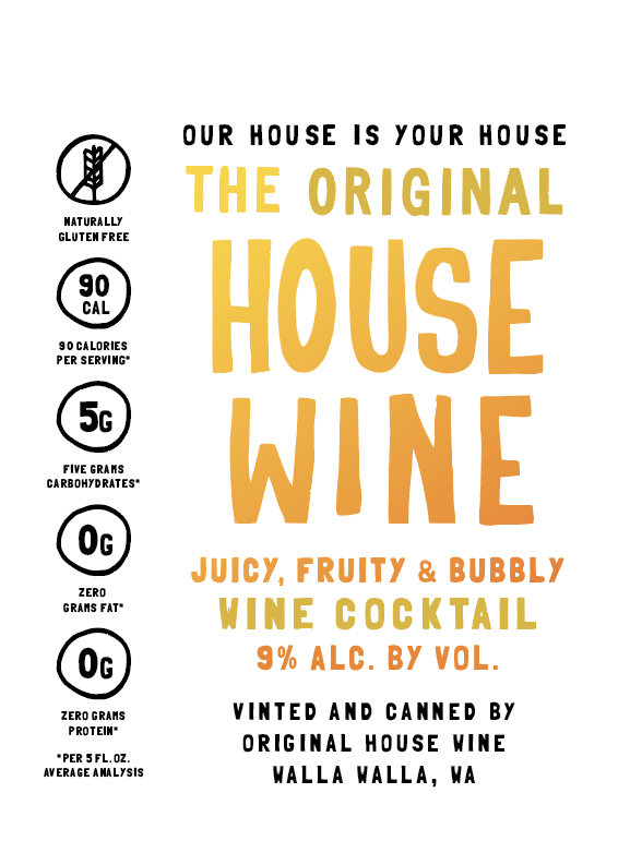 House Wine Mimosa 355ml Can 9% ABV