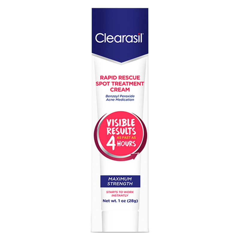Clearasil Rapid Rescue Spot Treatment Cream 1 oz