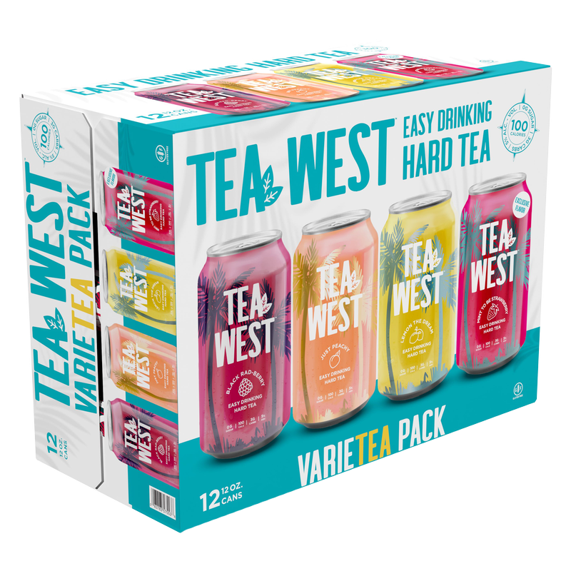 Tea West Varie-Tea Mixed Pack 12pk 12oz Cans