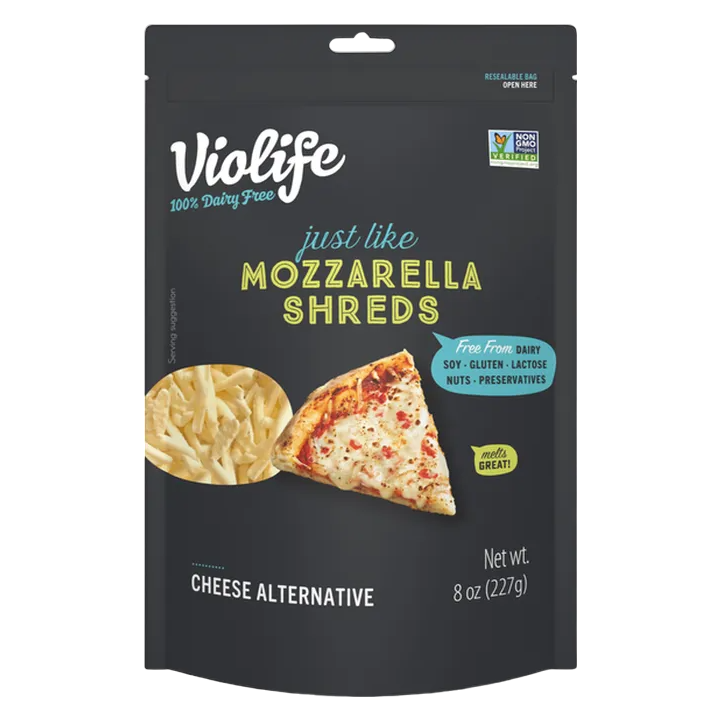 Violife Mozzarella Shredded Non-dairy Cheese - 8oz