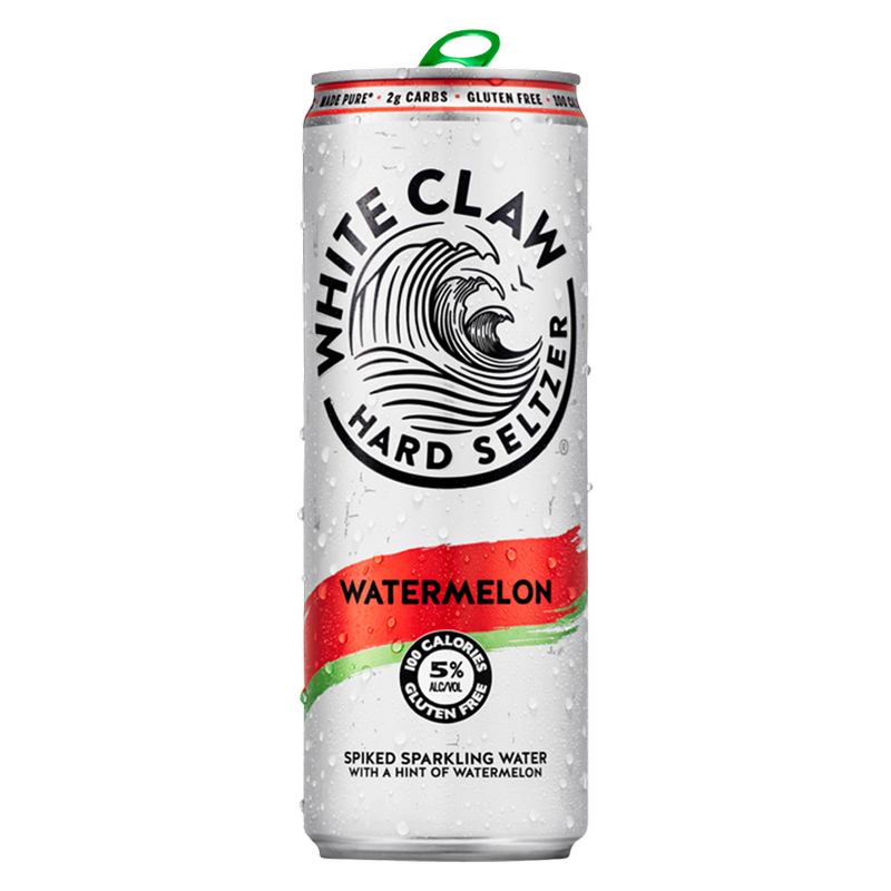 White Claw Hard Seltzer Watermelon 6pk 12oz Can 5.0% ABV