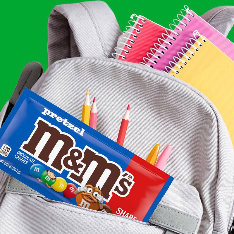 M&M's Pretzel Milk Chocolate Candies Share Size 2.83oz
