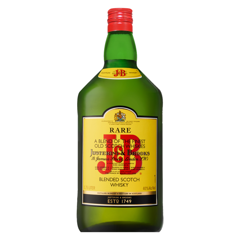 J&B Blended Scotch Whiskey 1.75L (80 Proof)