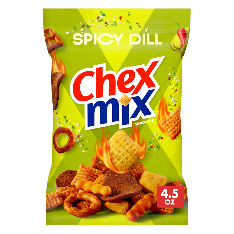 Chex Mix  Spicy Dill, 4.5 oz