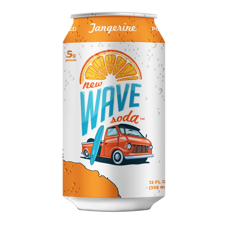Wave Soda Tangerine 12oz