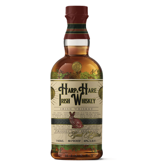 Harp & Hare Irish Whiskey 750ml