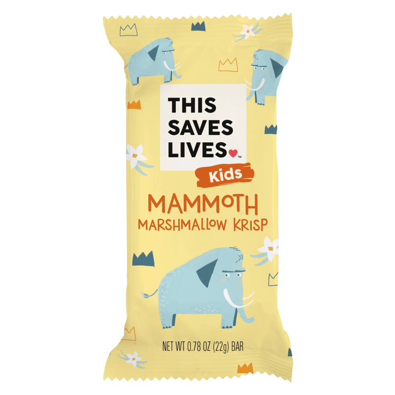 This Saves Lives Mammoth Marshmallow Krisp Rice Krispy Treat 4.68oz