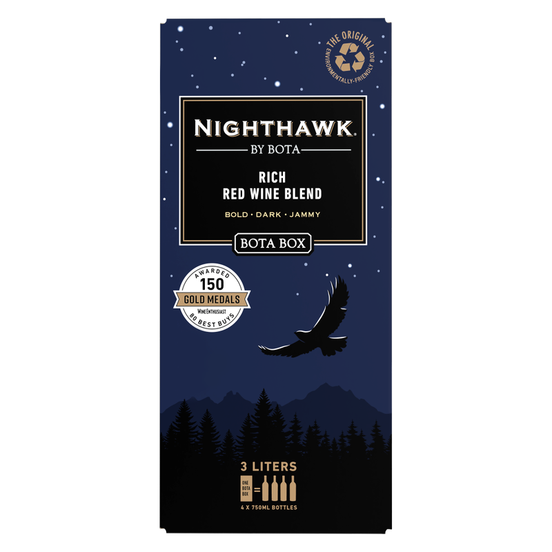 Bota Box Nighthawk Black 3 Liter Box