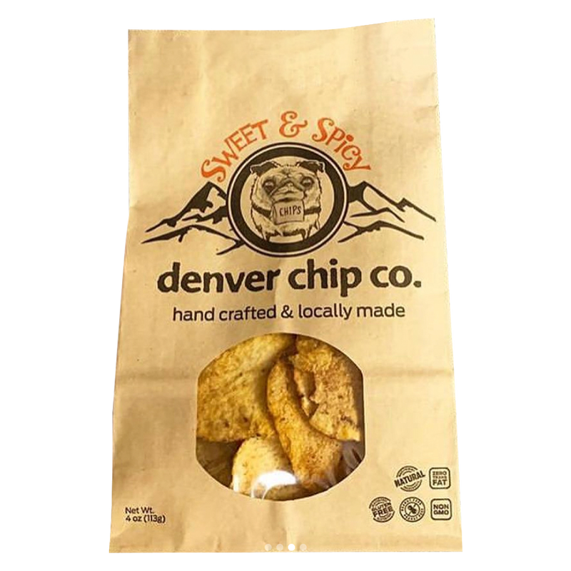 Denver Chip Co Sweet & Spicy Artisan Potato Chips 4oz