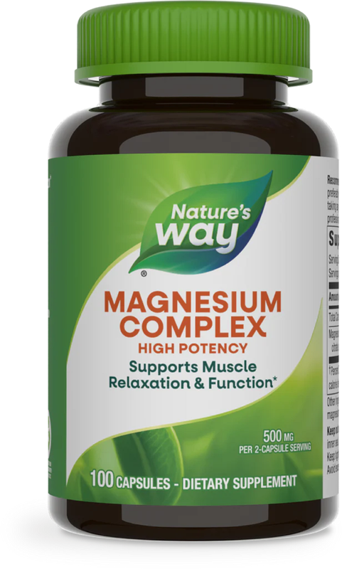 Nature's Way Magnesium Complex 500mg 100ct