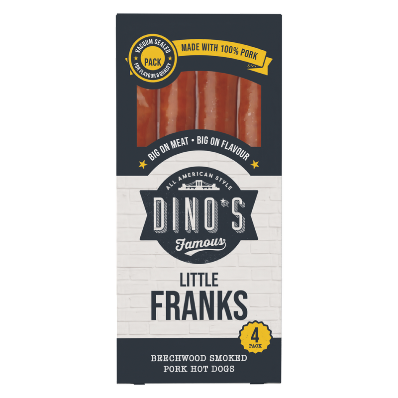 Dino's Original Little Franks, 160g